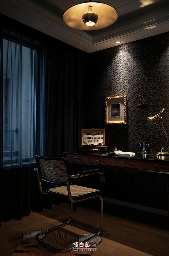 杭州华夏四季复古电影质感生活空间丨中国杭州丨颜青软装-38