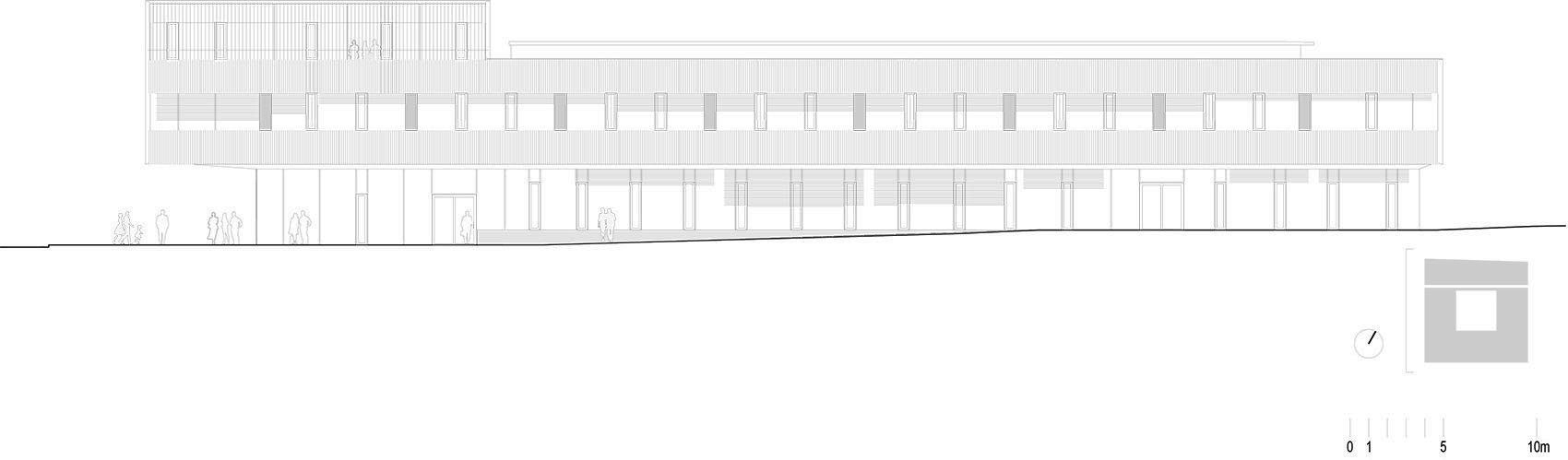 Gloggnitz学校综合体，奥地利 / Dietmar Feichtinger Architectes-83