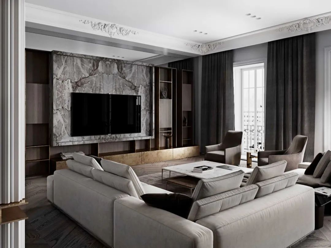 简约古典风格的空间美学演绎丨PRIMESTUDIA,MART Architects-46