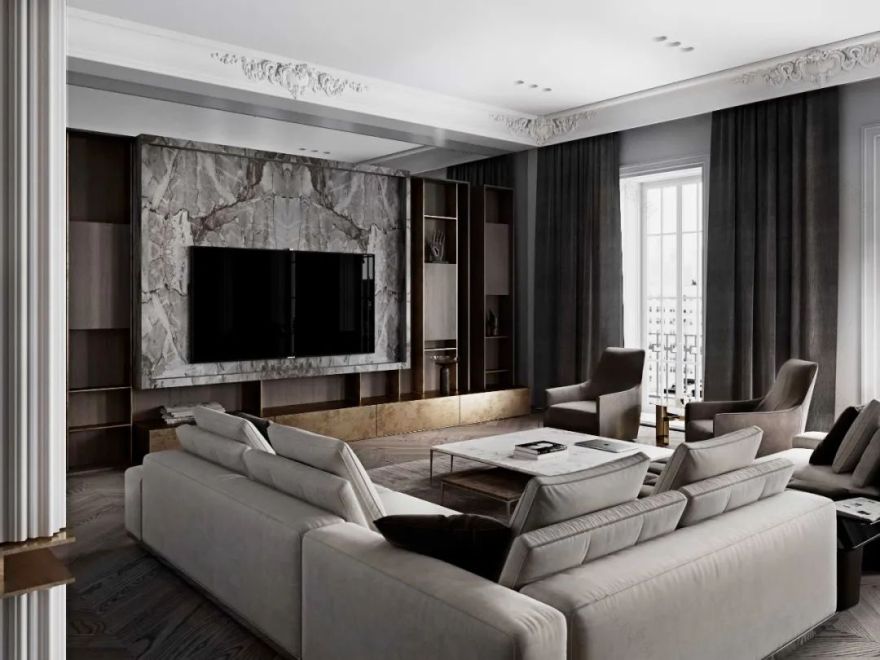 简约古典风格的空间美学演绎丨PRIMESTUDIA,MART Architects-46