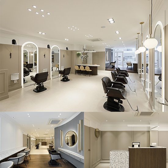 简约时尚的 38 平米美容院设计-1