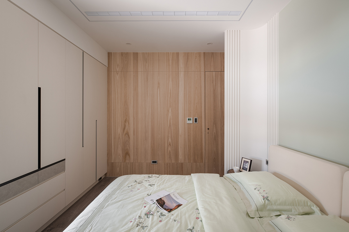 家装设计案例鉴赏——现代简约风度假感三居室-28