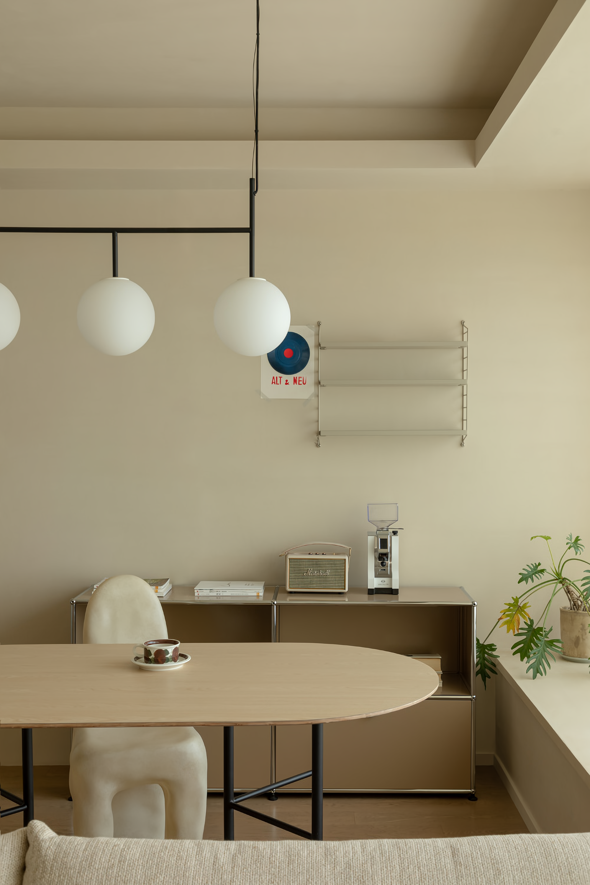 奶油色极简公寓丨中国杭州丨NOTHING DESIGN-9