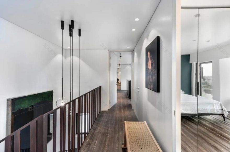 特拉维夫顶层住宅,黑白色调的时尚空间-61