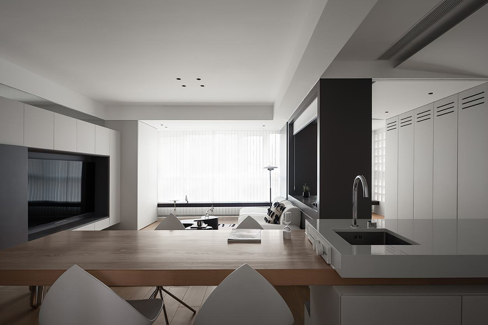 极简纯粹的合肥置地栢悦湾私宅设计丨中国合肥丨习本设计-14