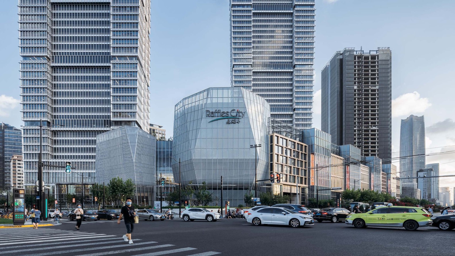 Raffles City The Bund 办公建筑设计丨中国上海丨Pelli Clarke & Partners-39