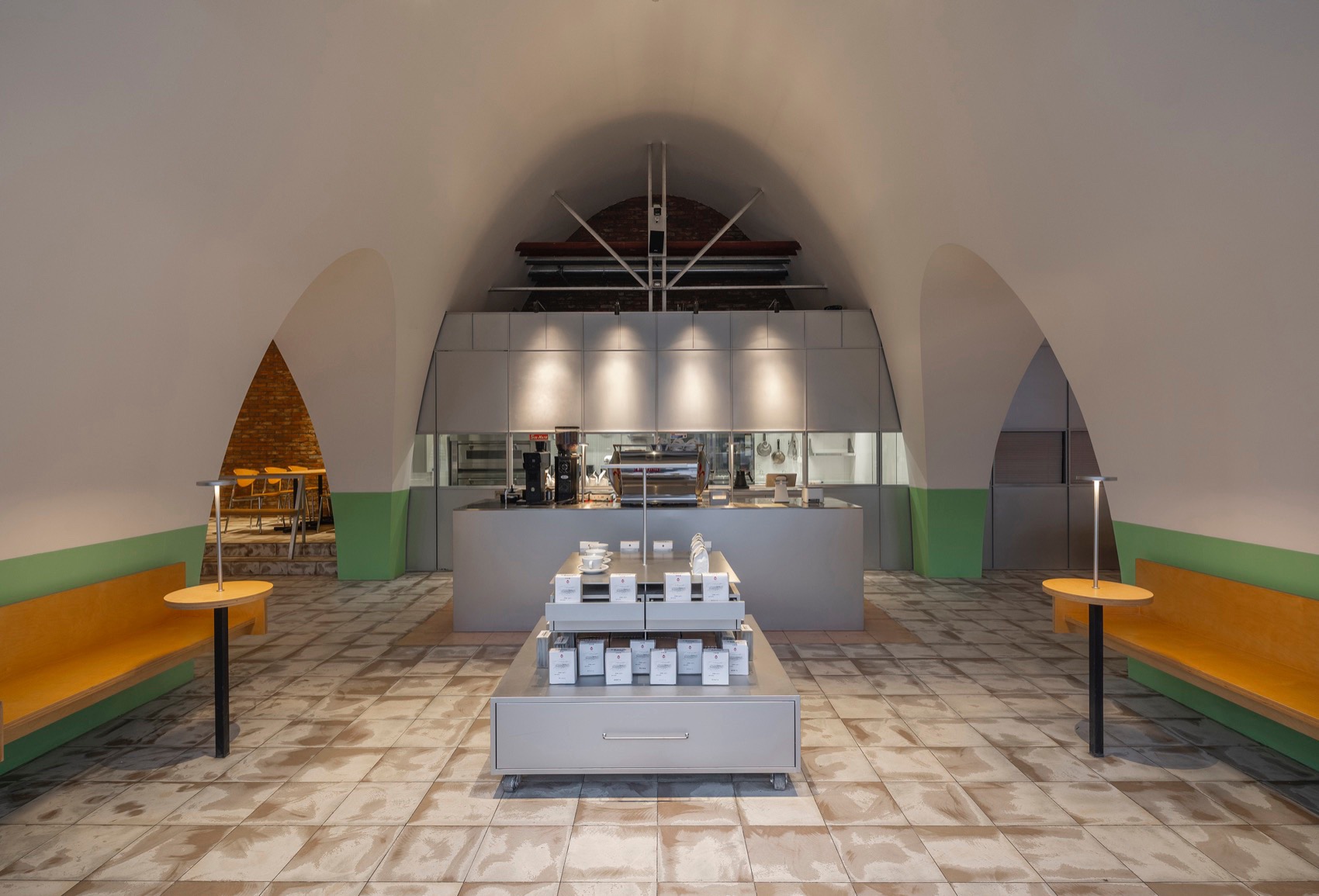 汵奇咖啡卫星厂店，北京 / 空间站建筑师事务所-7