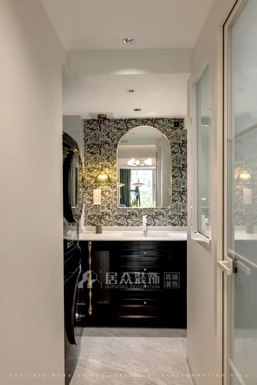 全案案例 | 入住阳光棕榈园,享受法式风的罗曼蒂克-43