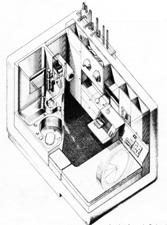 Torre de cápsulas Nakagin（中野胶囊塔）丨日本东京丨Kisho Kurokawa（黑川纪章）-54