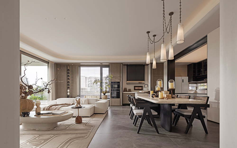 海口万华江东麓岛云溪岛二期上叠别墅样板间丨中国海口丨深圳市盘石室内设计有限公司-10