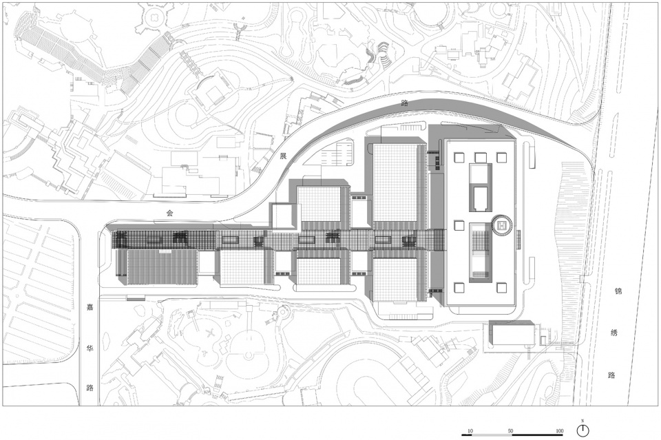 湖南广播电视台节目生产基地丨中国长沙丨HPP建筑事务所-71