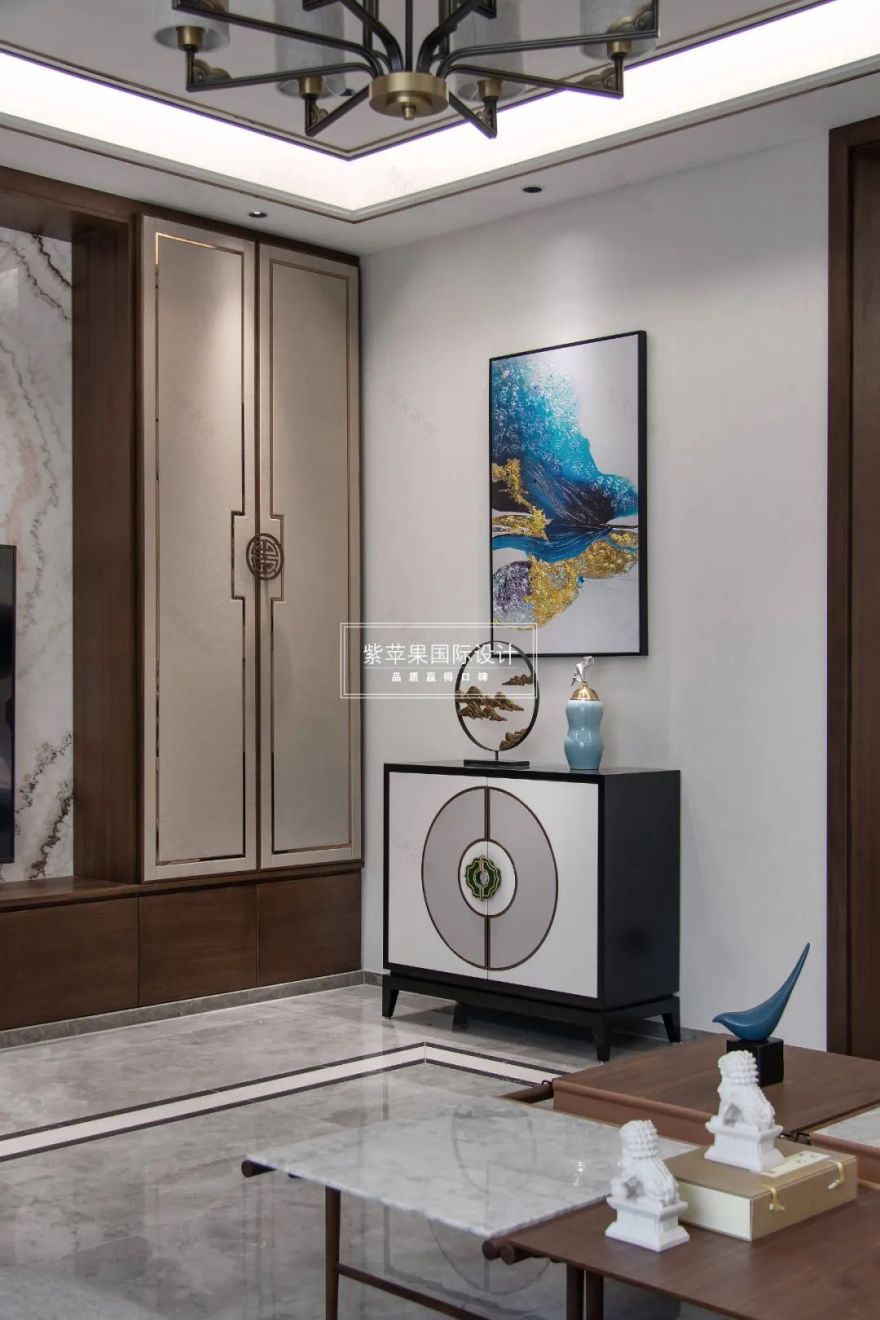 海东俊园 400 平米新中式设计,花园与自然完美融合-46