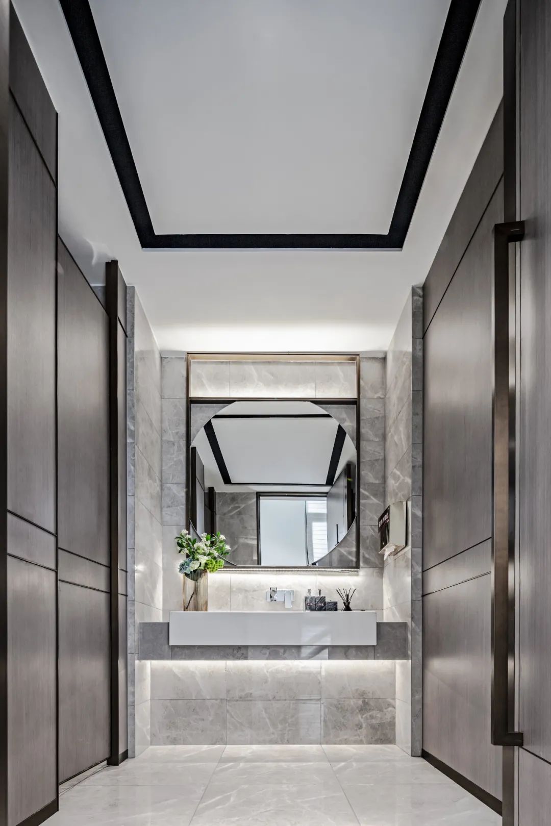 德信未来之翼售楼处 | 现代与古典的宁静奢华融合-49