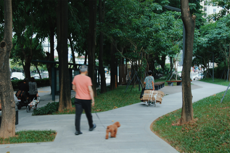 深圳市龙珠大道公交站旁口袋公园丨中国深圳丨未名设计团队-18
