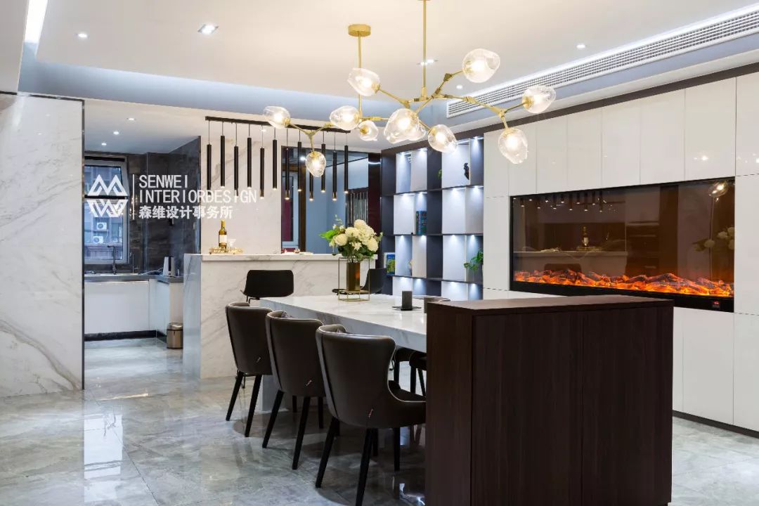 森维设计|| 华翠园港式轻奢私宅定制-23