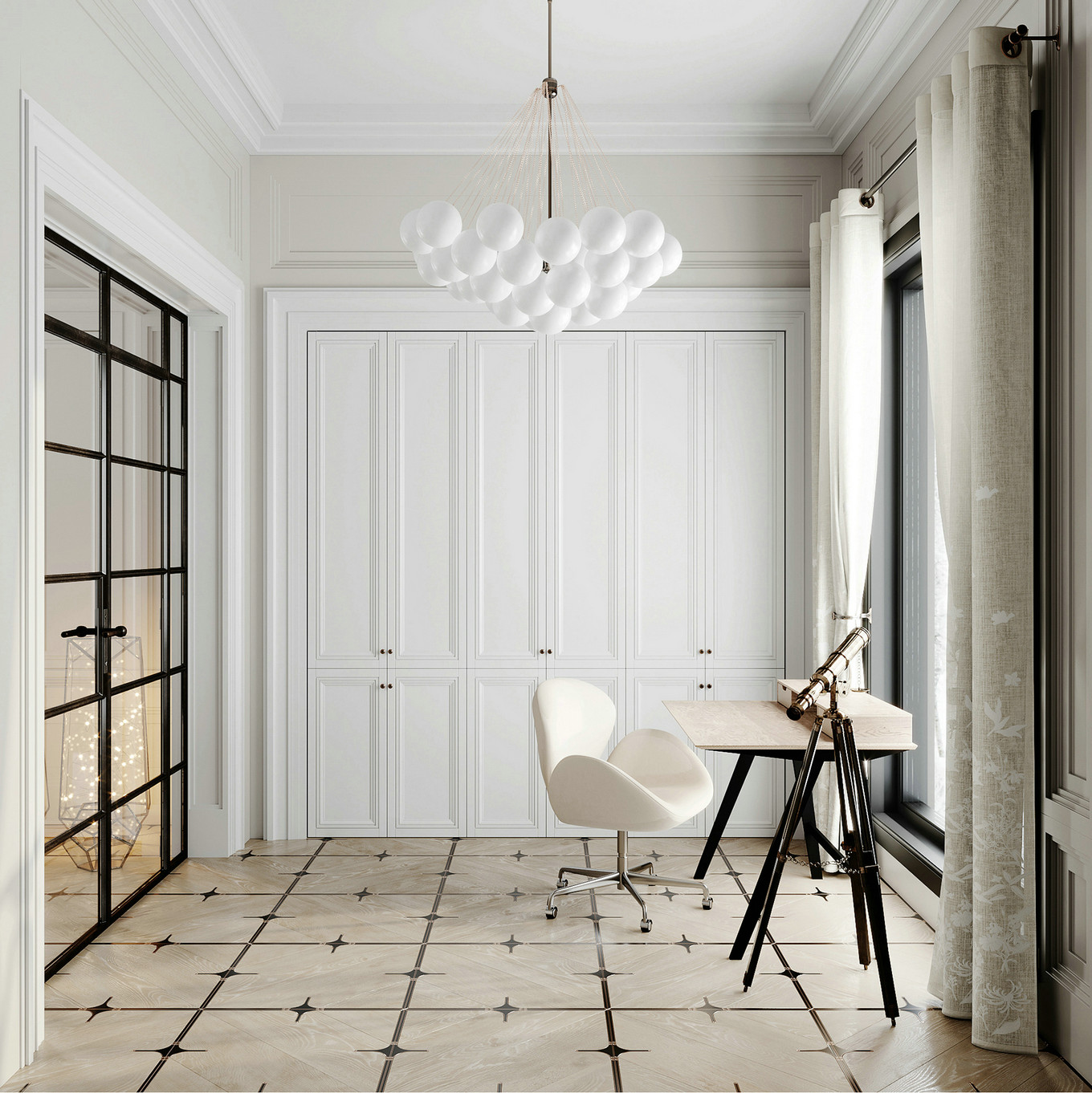 简欧风格打造浪漫舒适家居-20