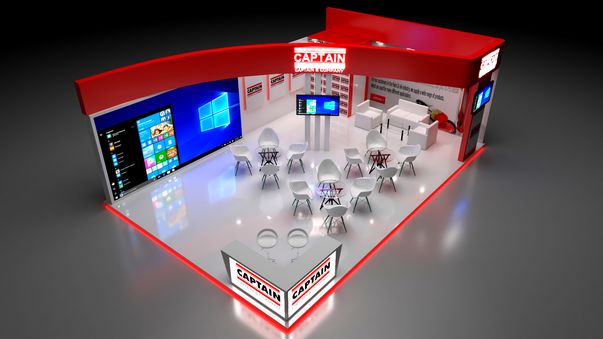 Captain & Co Booth 2-0