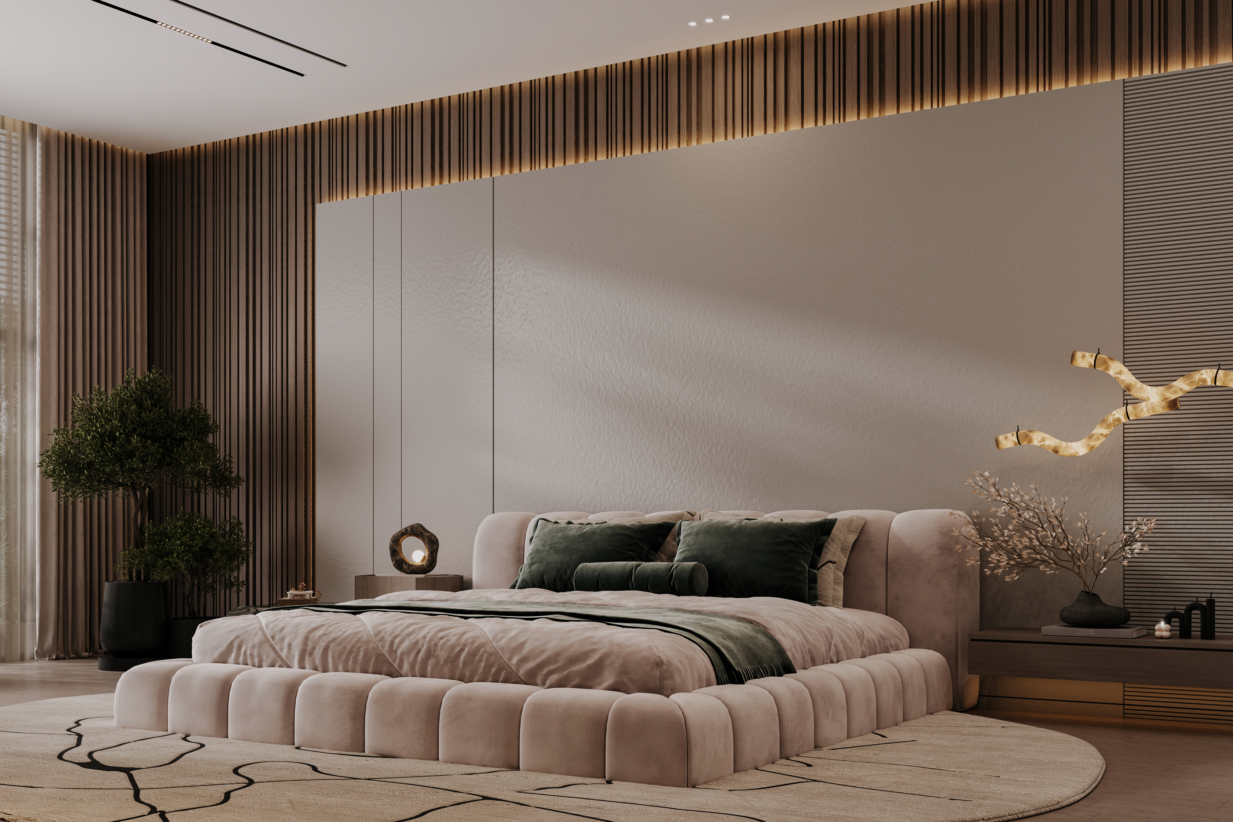 卧室 Bedroom Design In Dubai-2