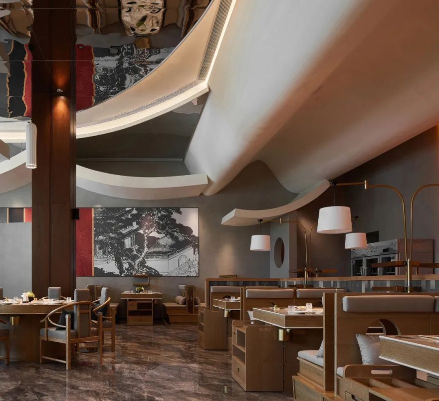 大舜火锅店设计丨中国沈阳丨黑珍珠空间设计事务所-15