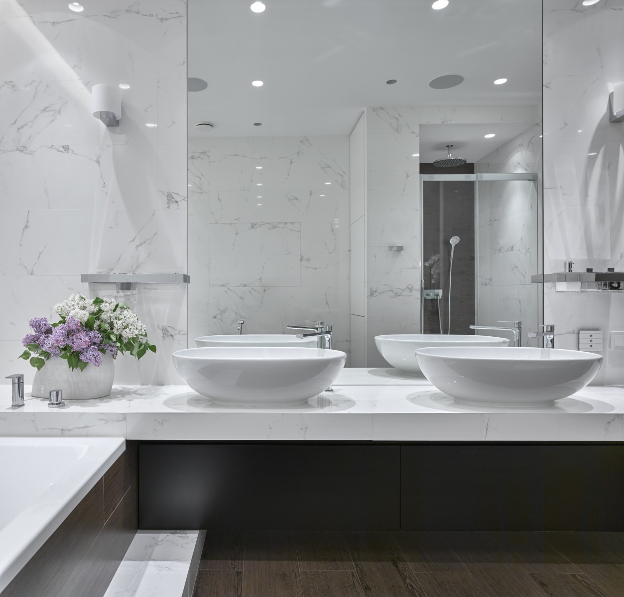 The interiors of the apartments are 150 meters in a residential complex Elena Alexandra Fedorova-23