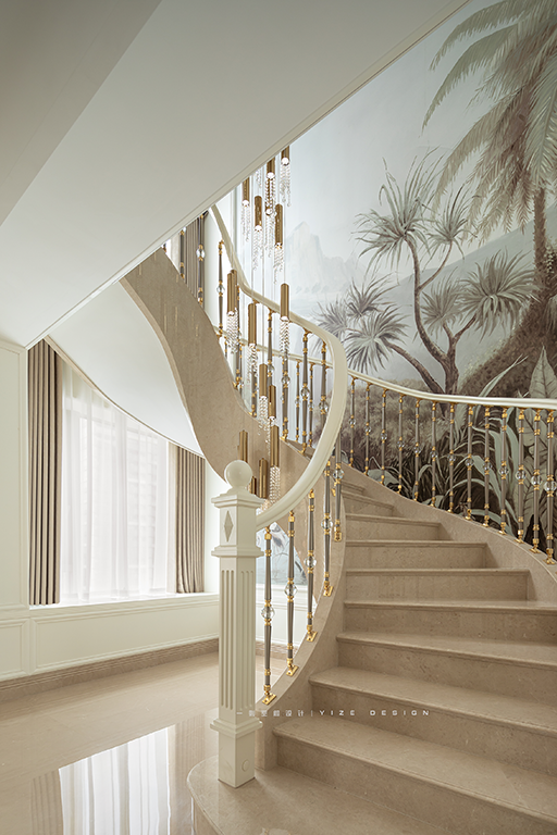 简约法式风格私宅设计丨中国杭州丨赵艺哲设计工作室-37