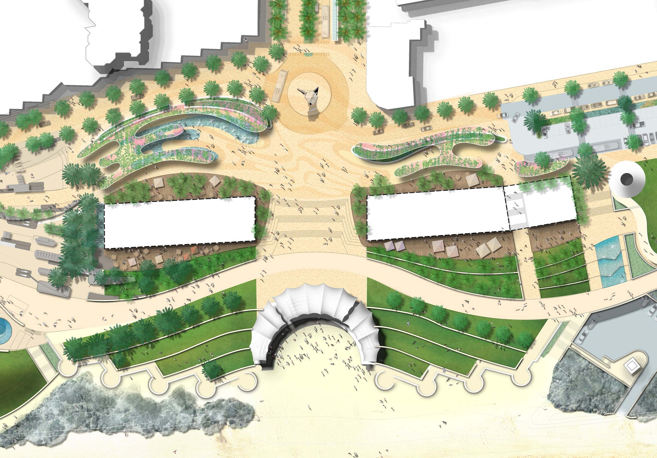 斯卡伯勒海滩改造-44