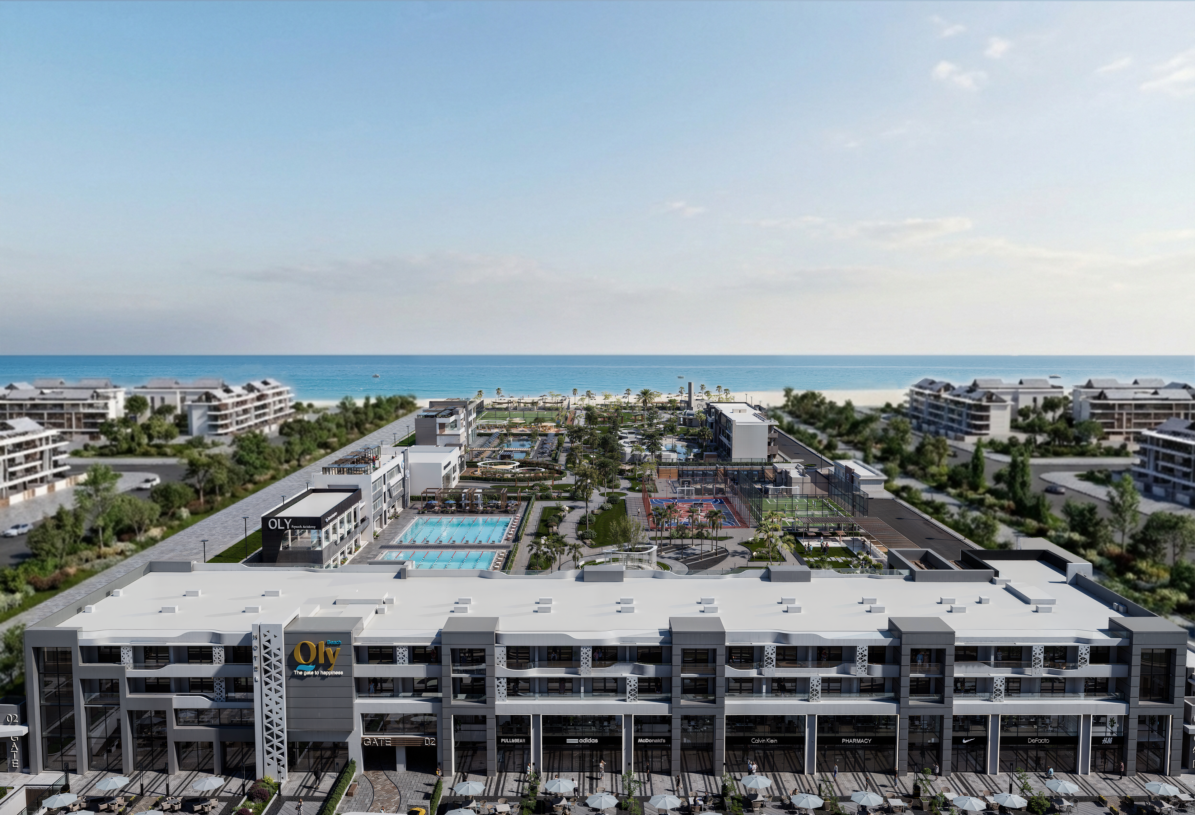 OLY BEACH CLUB海滩俱乐部设计丨Helal Architects-2