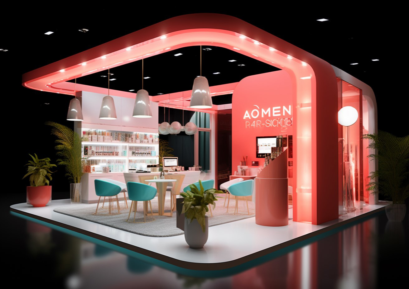 AI展台，AI展台设计，展览设计，展台设计，-19