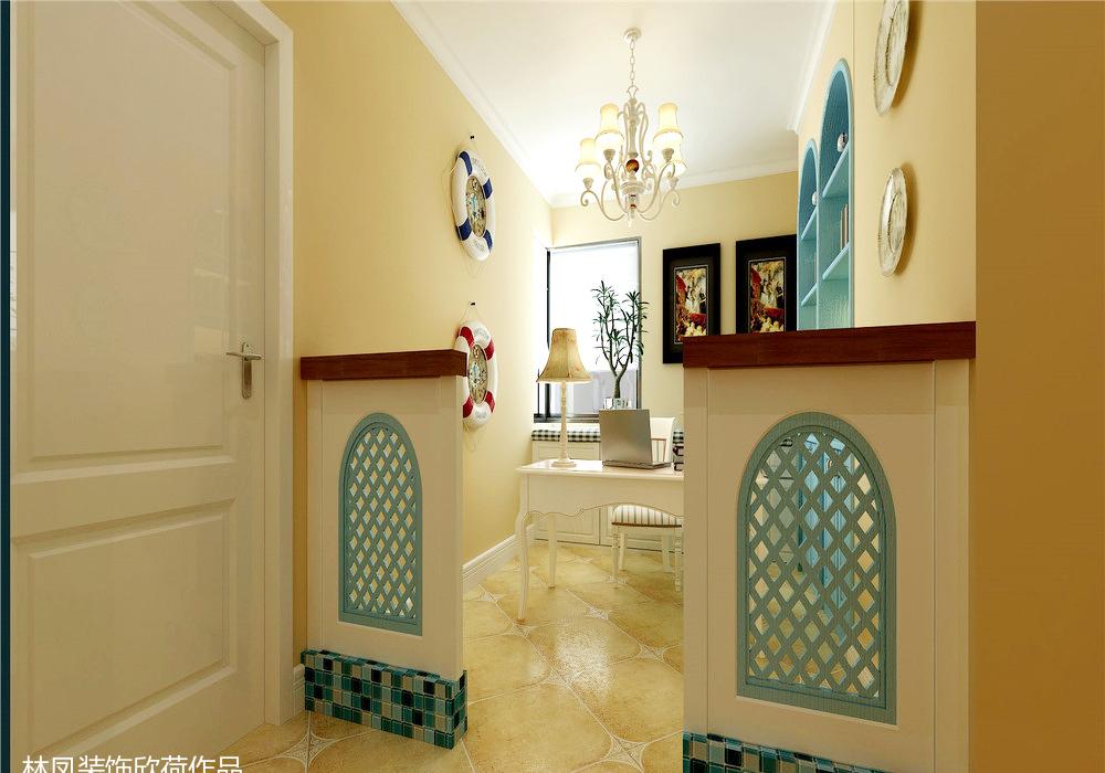 沈阳林凤装饰金地铂悦地中海风格装修案例-11