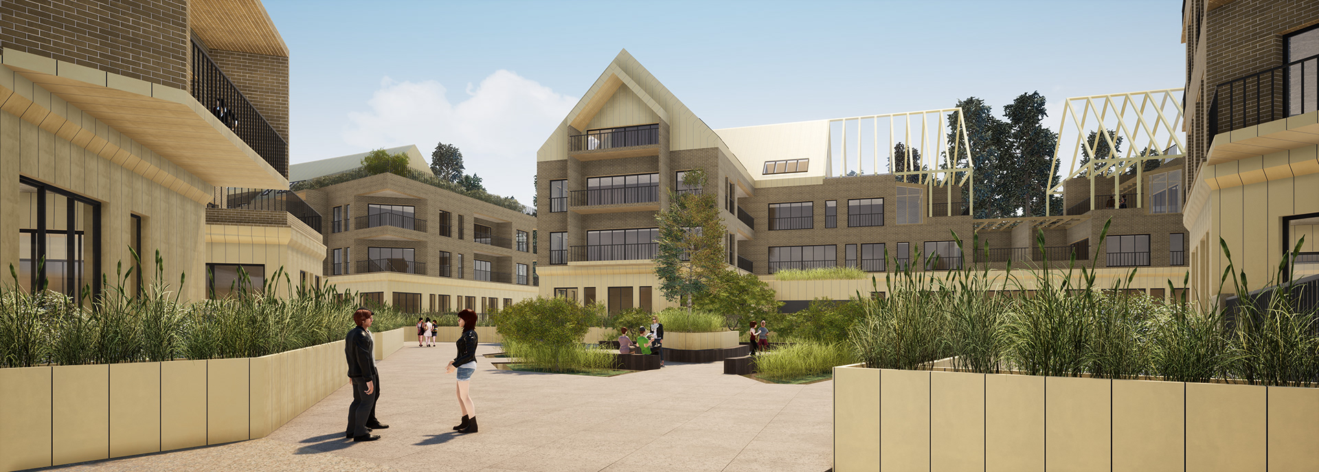 高密度和低层多功能木结构住宅区丨波兰比得哥什丨Damian Dominiczak-172