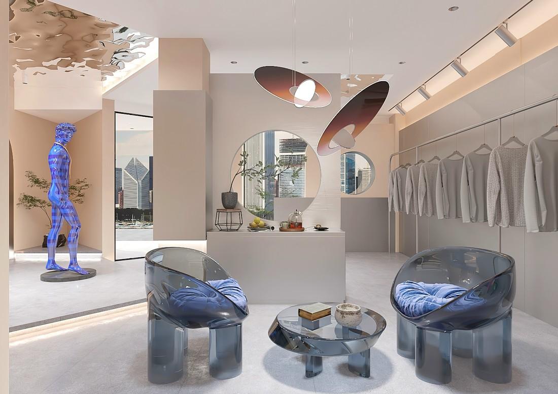 
义乌服装店面空间設計 -8