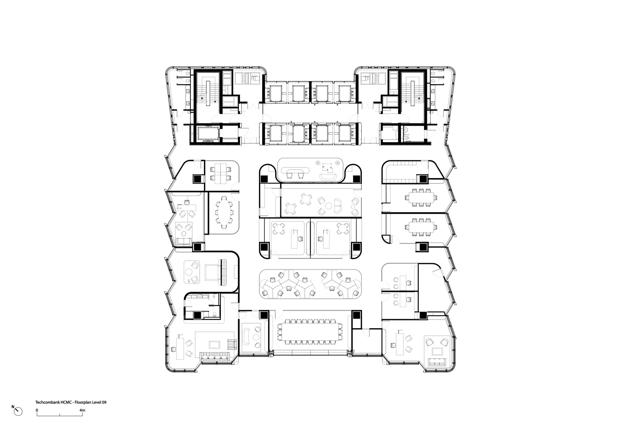 胡志明市科技银行总部丨越南胡志明市丨Foster + Partners-23