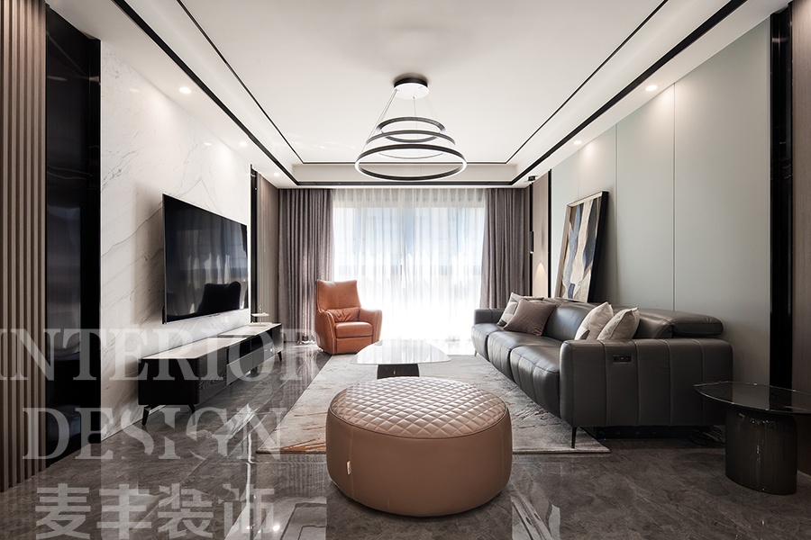 现代简约之美 · 180㎡之家的重塑与新生丨麦丰国际设计-24