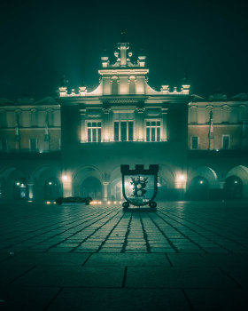 Krakow in the fog II