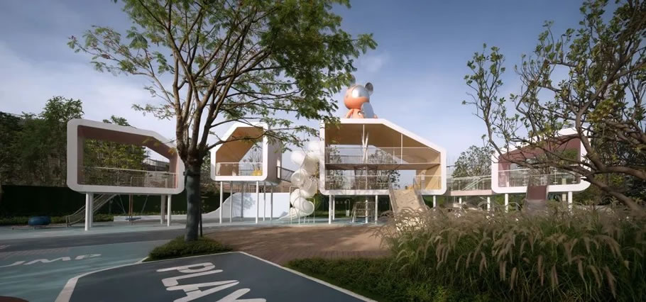 广州星河·畔月湾丨中国广州丨成都赛肯思创享生活景观设计股份有限公司-37