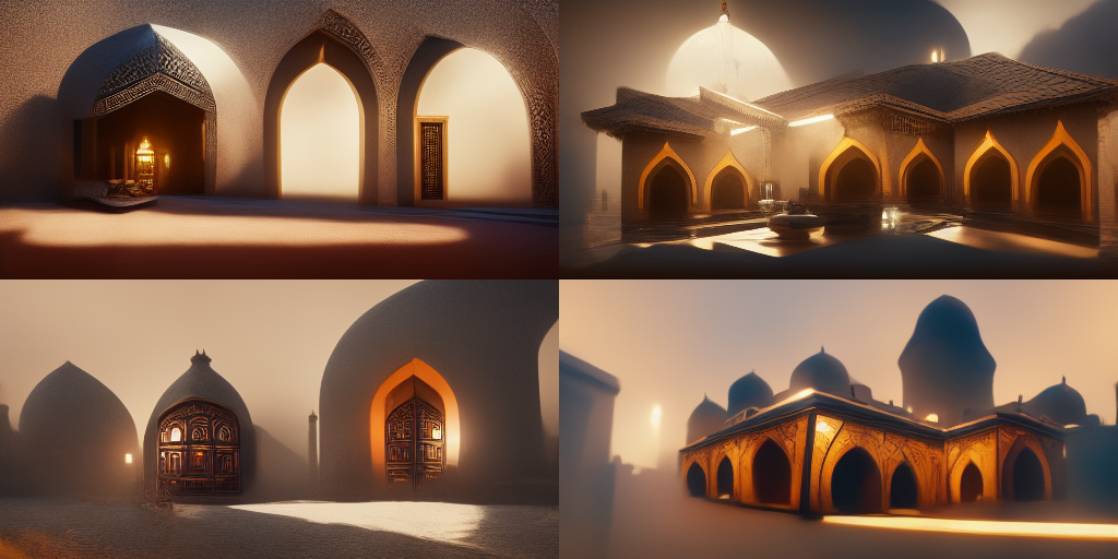 Islamic architecture house-4