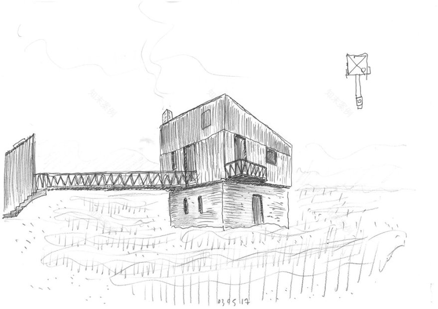 德国的一座小住宅
注:Haus常见释义为住宅;房屋 ,在没有更多语境时,这样翻译较合适 丨德国丨Lynch Architects-17