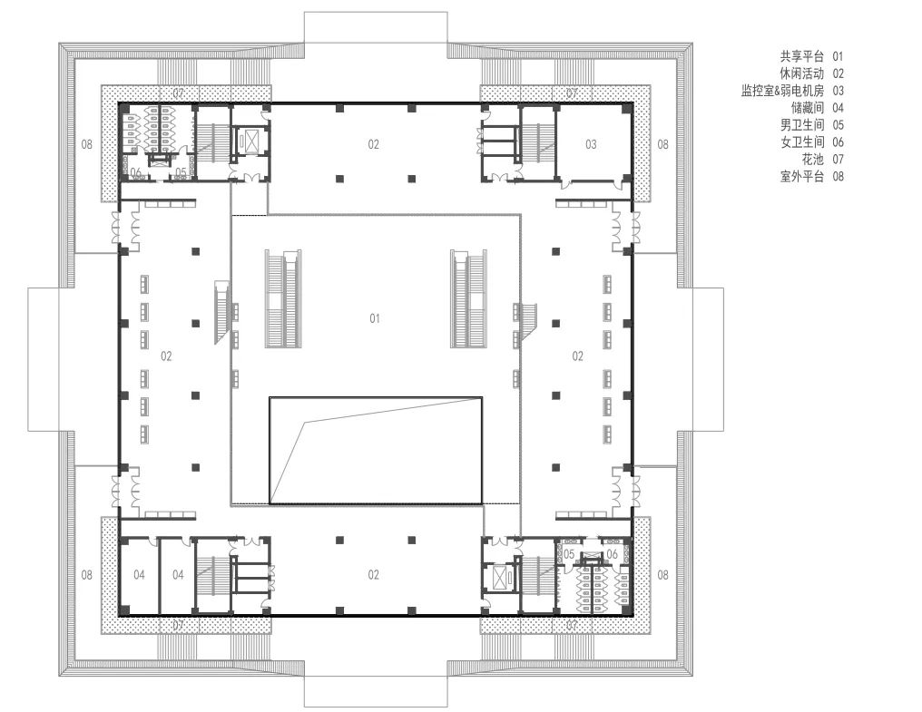 辽宁工程技术大学葫芦岛校区图书馆 | 方圆之间的学术气息-54