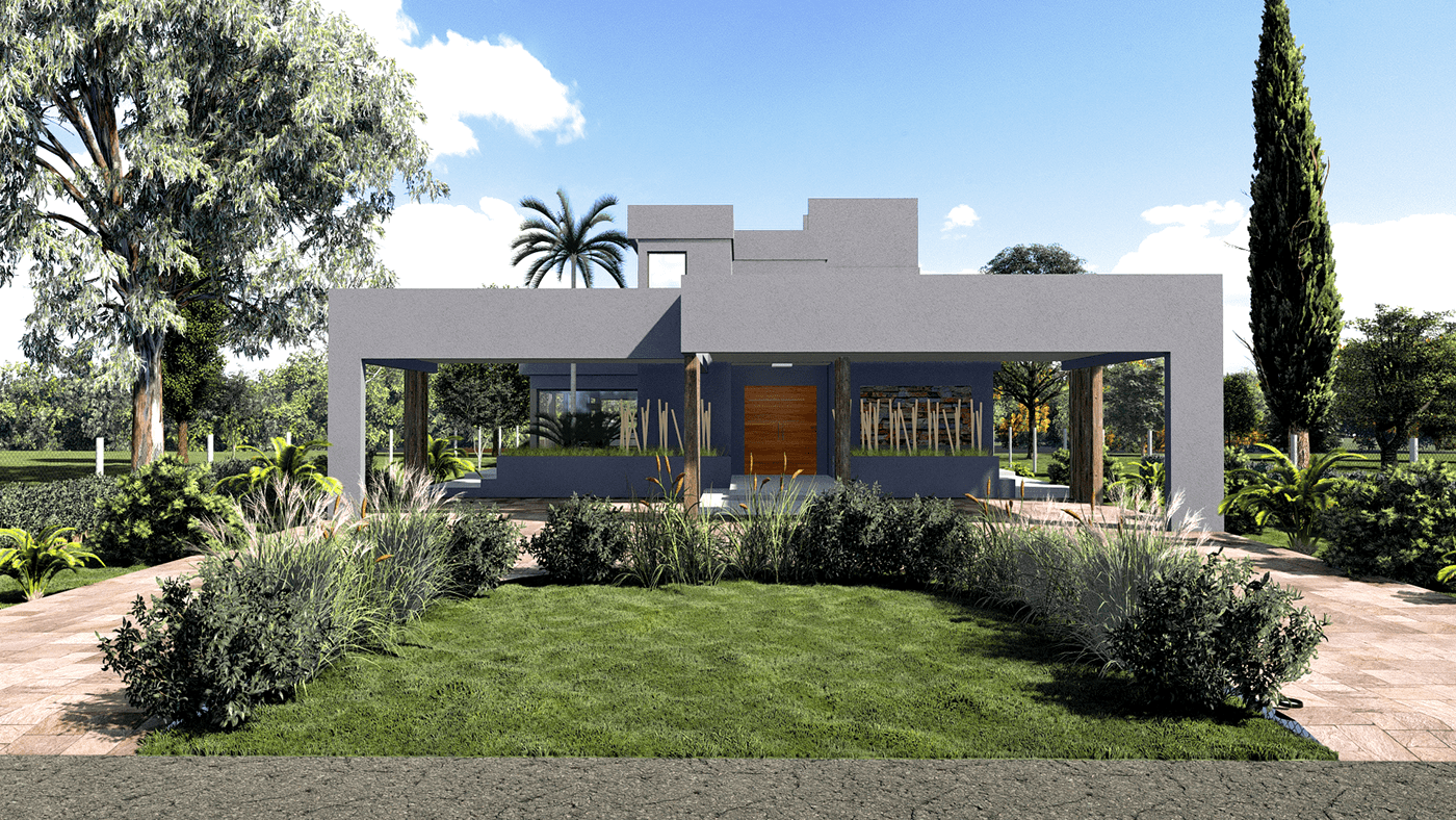 阿根廷乡村别墅设计-2