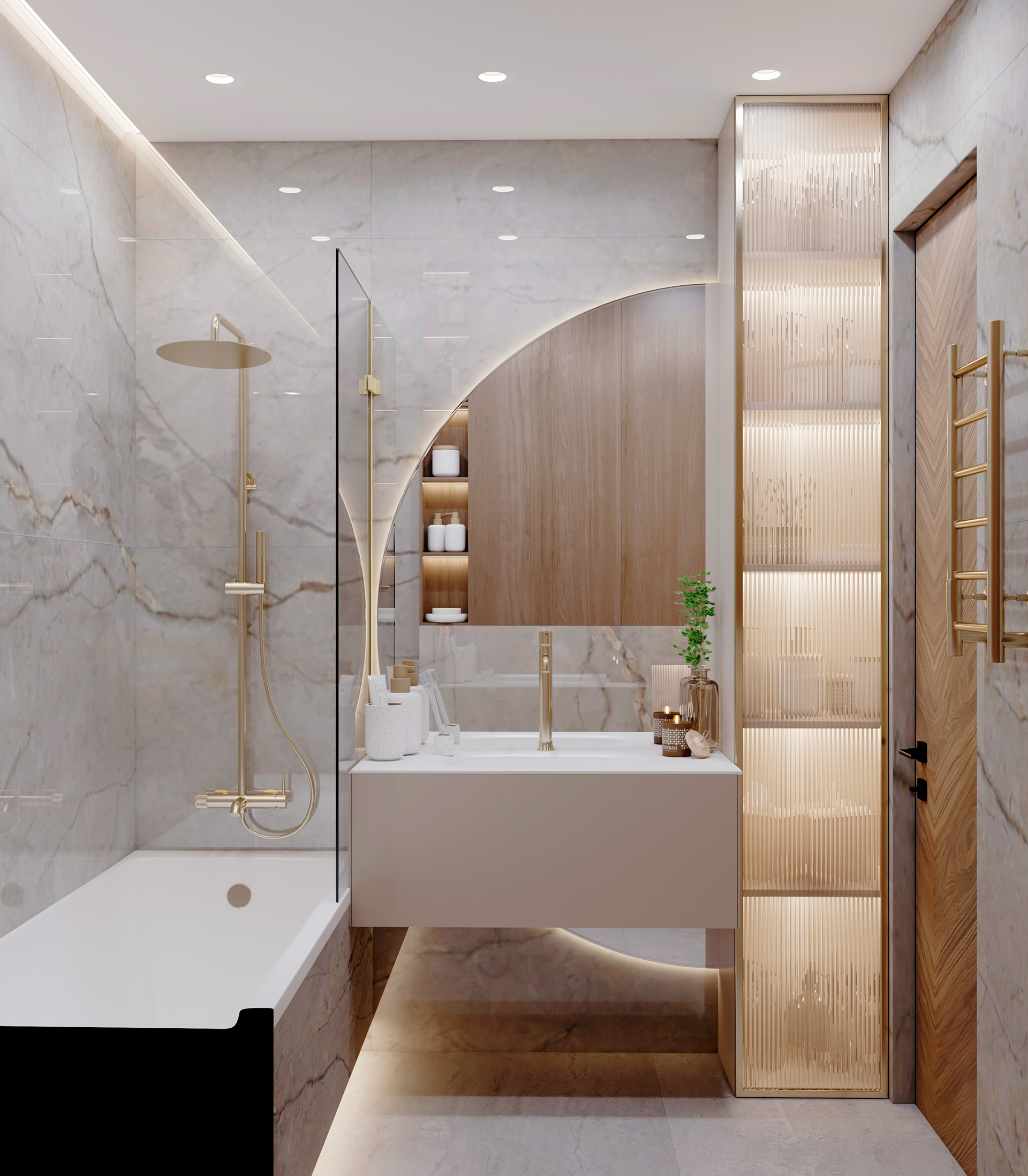 2室公寓室内设计项目-15