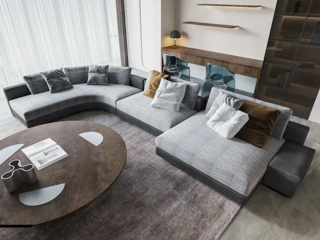 张楠楠·180平平层作品  现代极简-27