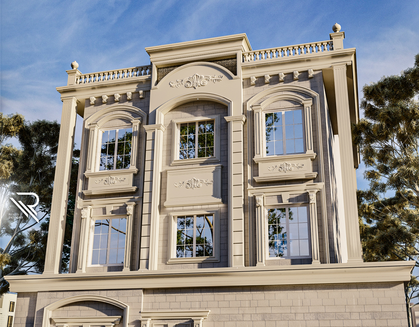 Classic House Façade-1