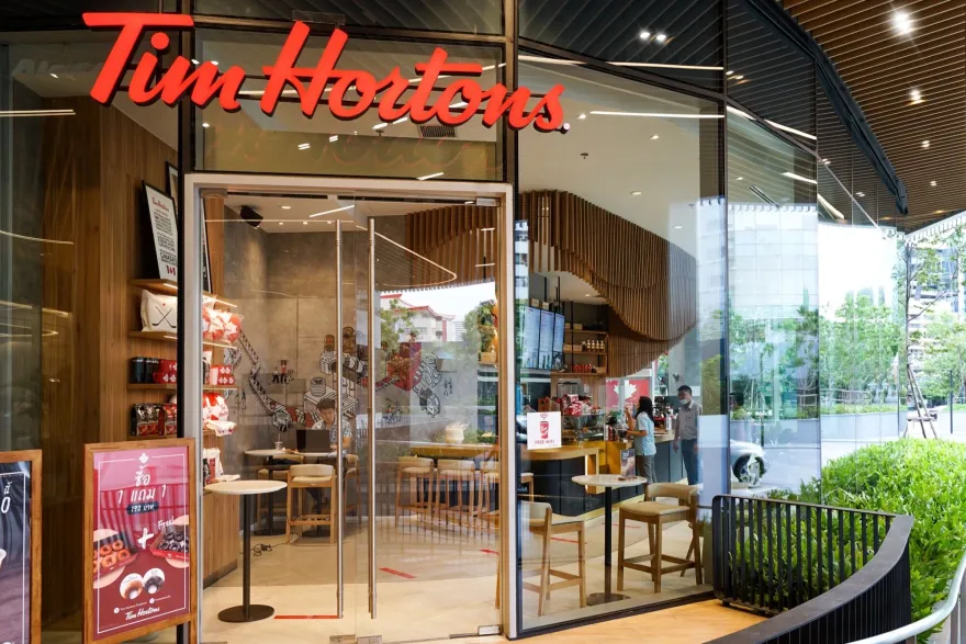 Tim Hortons 泰国店铺设计丨泰国曼谷-7
