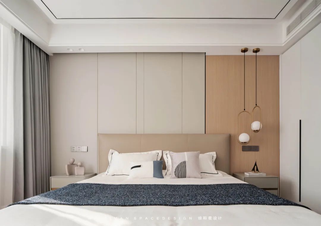 奶油色调的温柔私宅丨苏州维斯曼全案设计-52