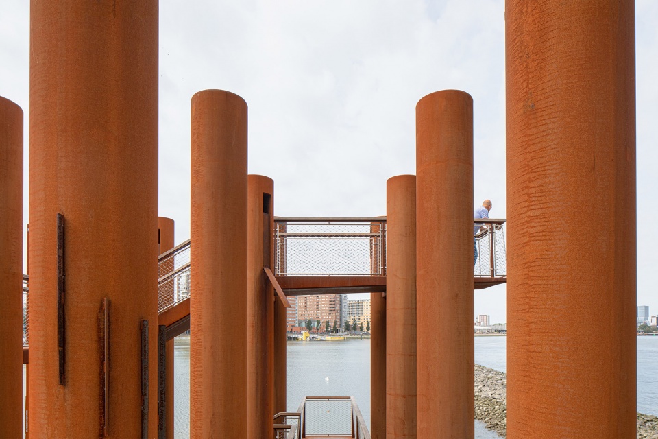 鹿特丹“水之林”观景台丨荷兰鹿特丹-8