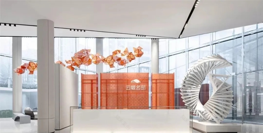 成都旭辉·云樾名邸售楼处-14