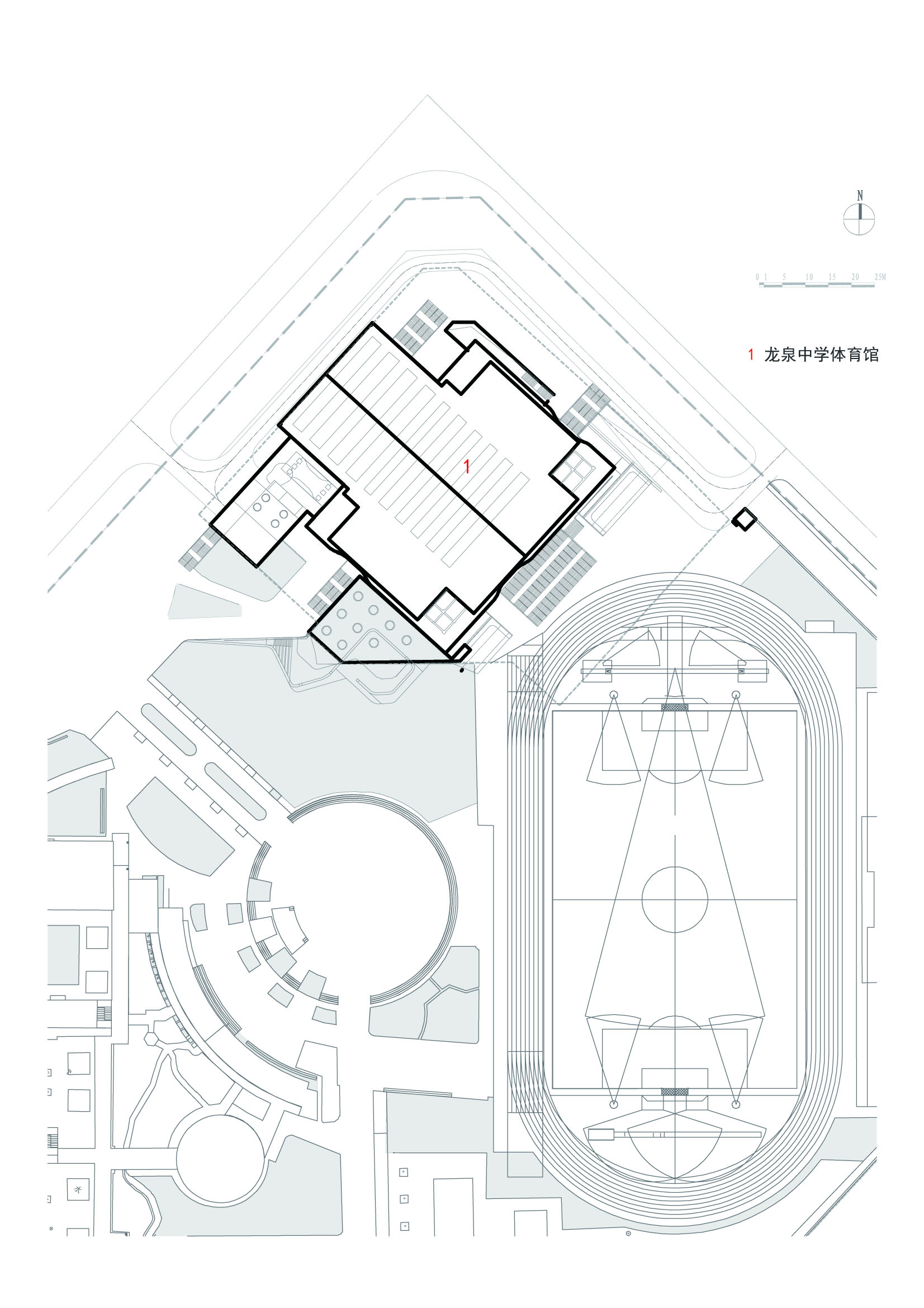 中建西南院新作：龙泉中学体育馆，多元转换-21