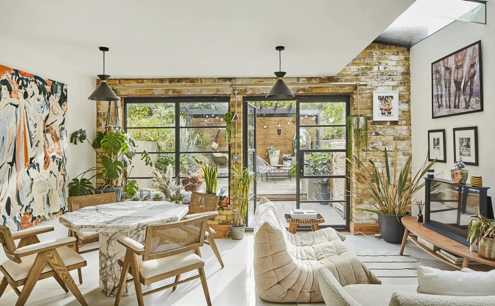 伦敦明亮城市住宅的成功扩建-1