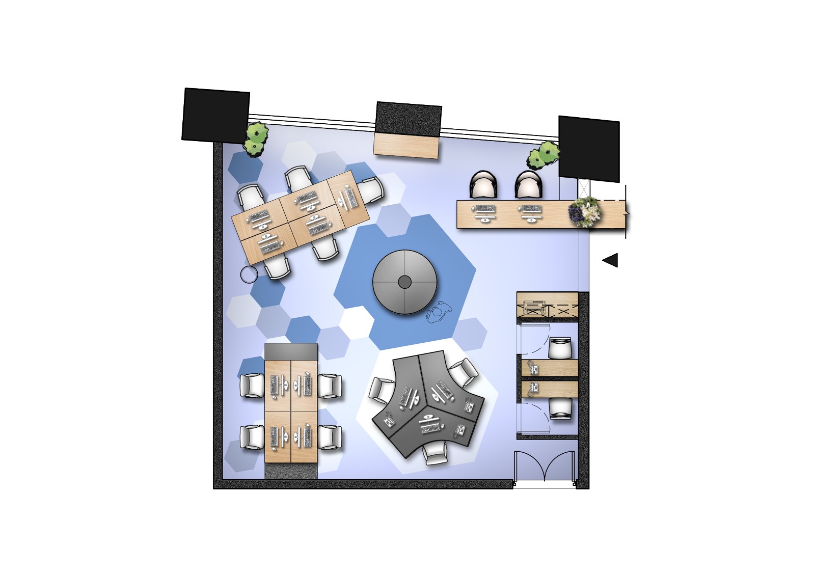 和谷设计 高德置地办公室-2