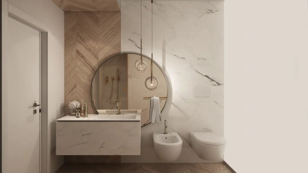 意大利伦巴第湖景大平层丨当地知名设计团队-40